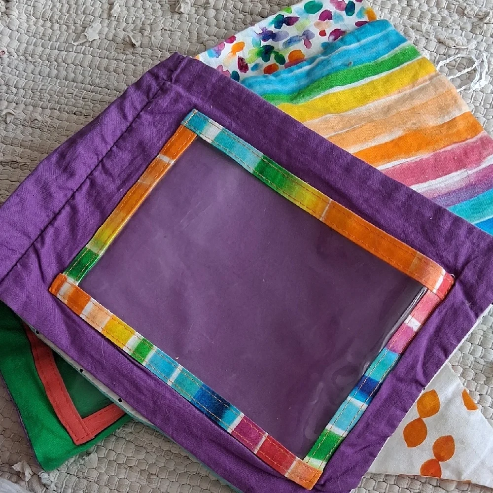 Lovevery Cloth Book Flash Card Slots No Cards With Book